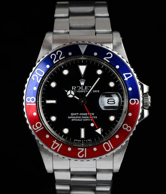 Rolex GMT Master 40mm 16750 1988 | Crown Vintage Watches