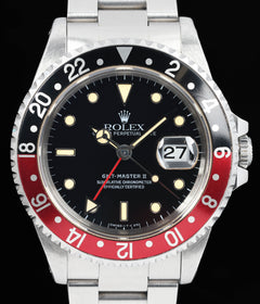 Rolex GMT Master II 16710 40MM 1996 Box & Papers