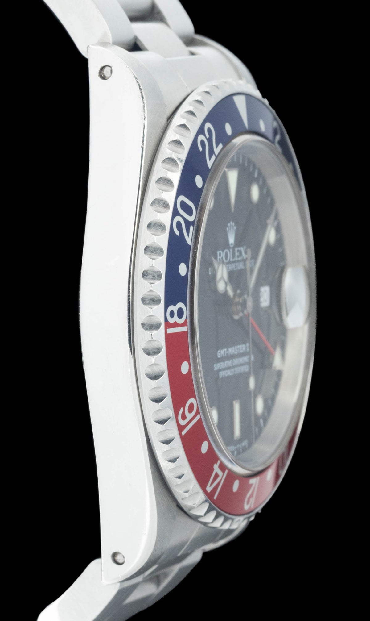 Preowned vintage Rolex GMT Master II 16710 'Pepsi' 40MM 1997 | Crown Vintage Watches