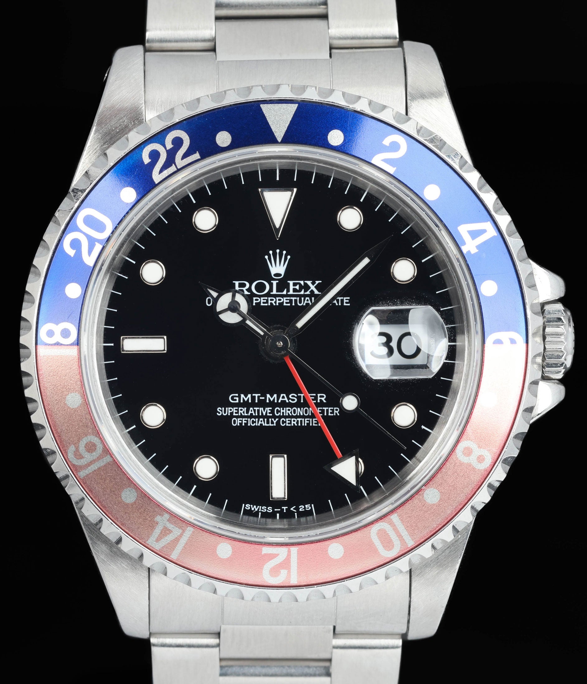 Preowned vintage Rolex GMT Master 'Pepsi' 16700 40mm 1996 | Crown Vintage Watches