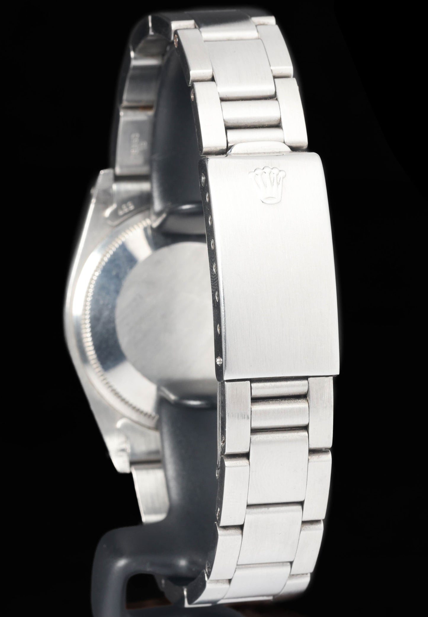 Preowned vintage Rolex Oyster Perpetual 1500 'Linen Dial 34mm 1975 | Crown Vintage Watches