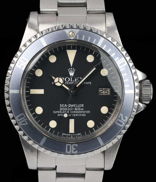 Pre-owned vintage Rolex Sea Dweller 1665 'Great White' 40MM 1978 | Crown Vintage Watches