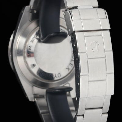 Preowned vintage Rolex Sea Dweller 40MM 'SD4K' 16600 2001 Box & Papers | Crown Vintage Watches