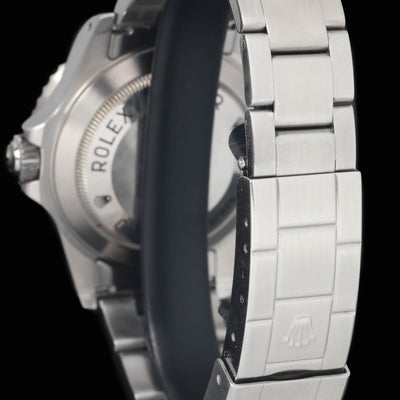 Preowned vintage Rolex Sea Dweller 40MM 'SD4K' 16600 2001 Box & Papers | Crown Vintage Watches