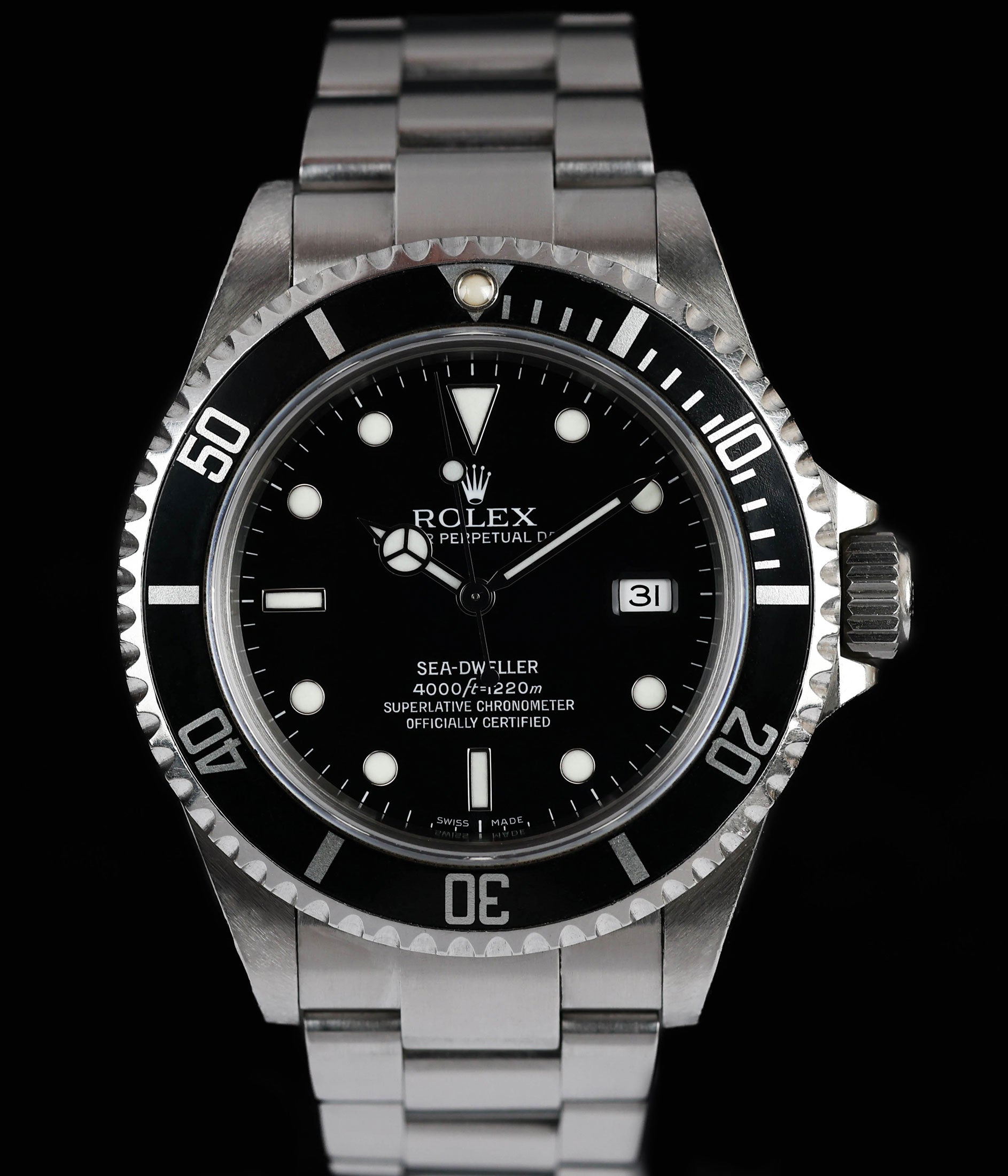 Rolex Sea Dweller 40MM 'Swiss Made' 16600 2007 | Crown Vintage Watches