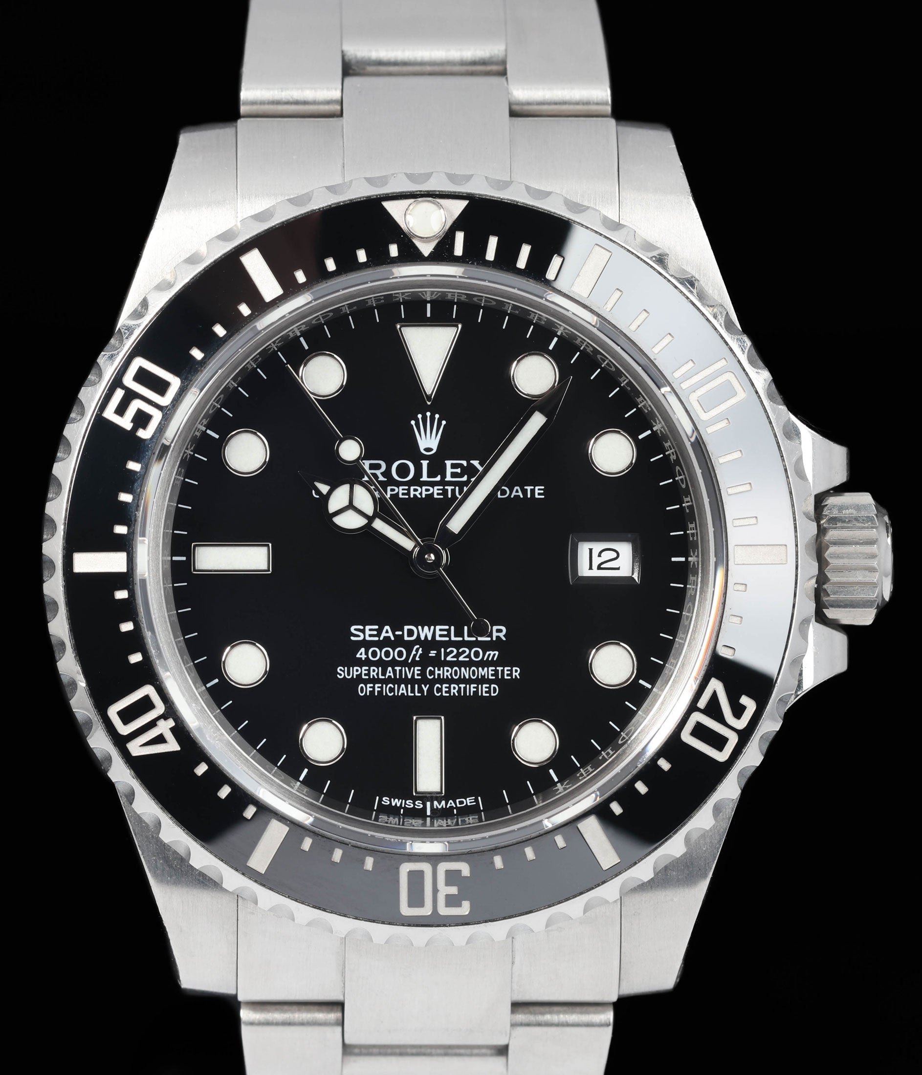 Preowned vintage Rolex Sea Dweller 'SD4K' 116600 40MM 2016 | Crown Vintage Watches