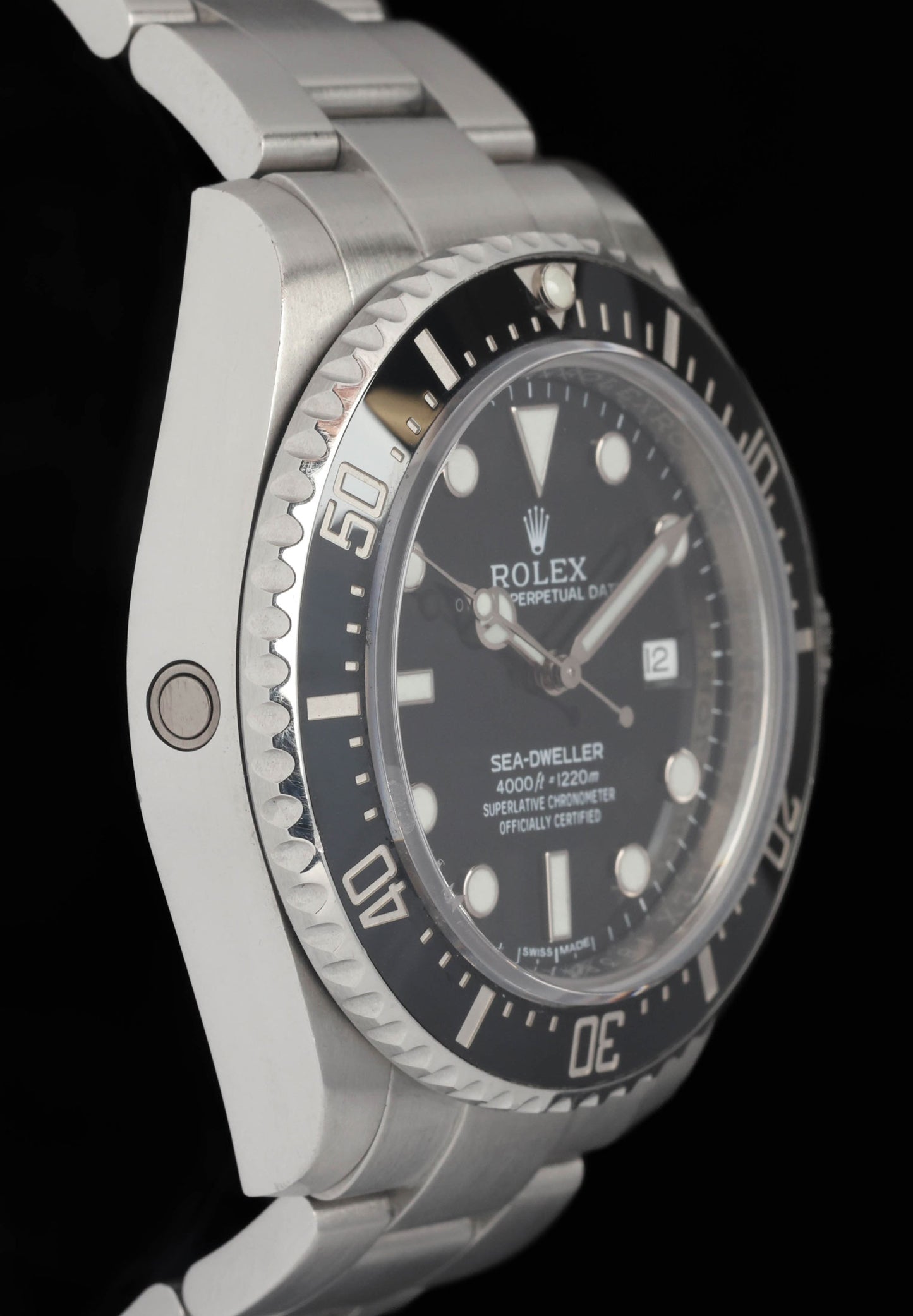 Preowned vintage Rolex Sea Dweller 'SD4K' 116600 40MM 2016 | Crown Vintage Watches