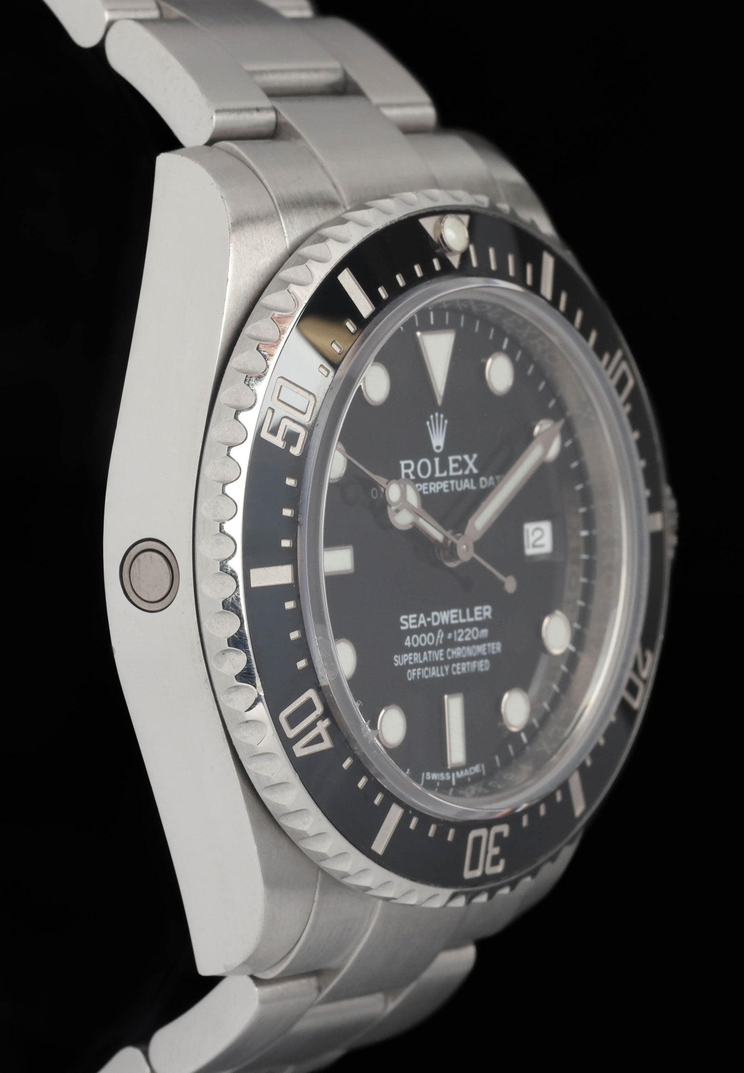 Preowned vintage Rolex Sea Dweller 'SD4K' 116600 40MM 2016 | Crown Vintage Watches