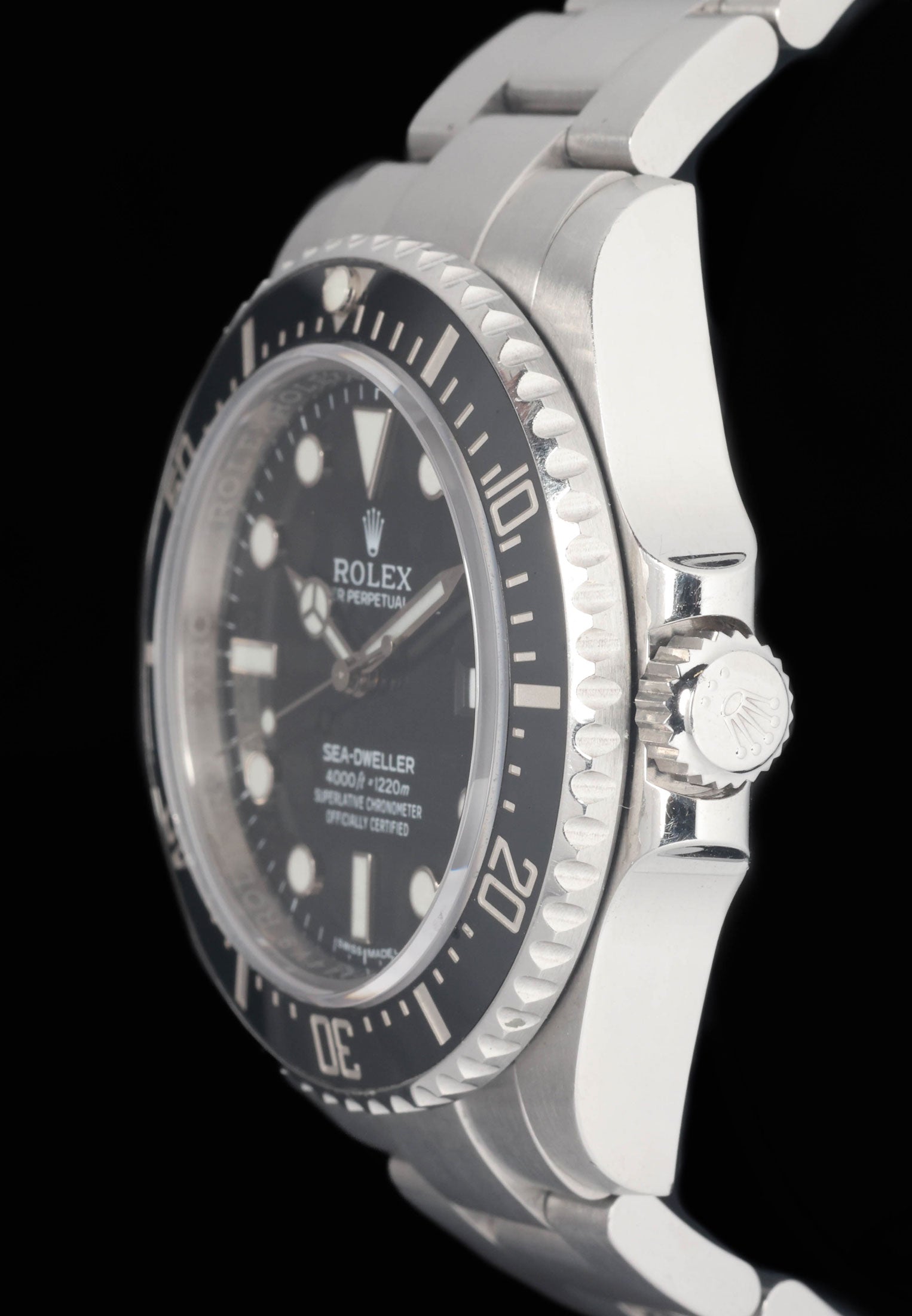 Preowned vintage Rolex Sea Dweller 'SD4K' 116600 40MM 2016 | Crown Vintage Watches