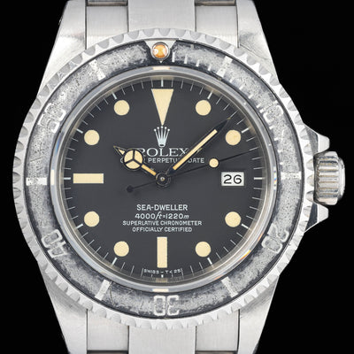 Preowned vintage Rolex Seadweller 16660 MK2 'Matte' 40MM 1984 | Crown Vintage Watches