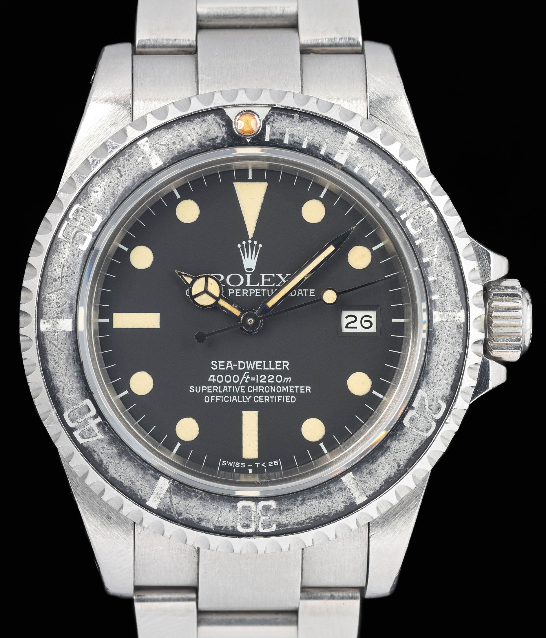 Preowned vintage Rolex Seadweller 16660 MK2 'Matte' 40MM 1984 | Crown Vintage Watches