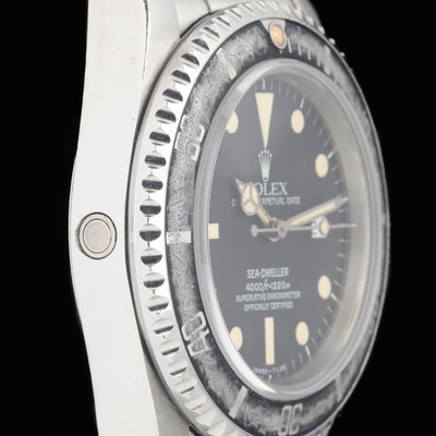 Preowned vintage Rolex Seadweller 16660 MK2 'Matte' 40MM 1984 | Crown Vintage Watches