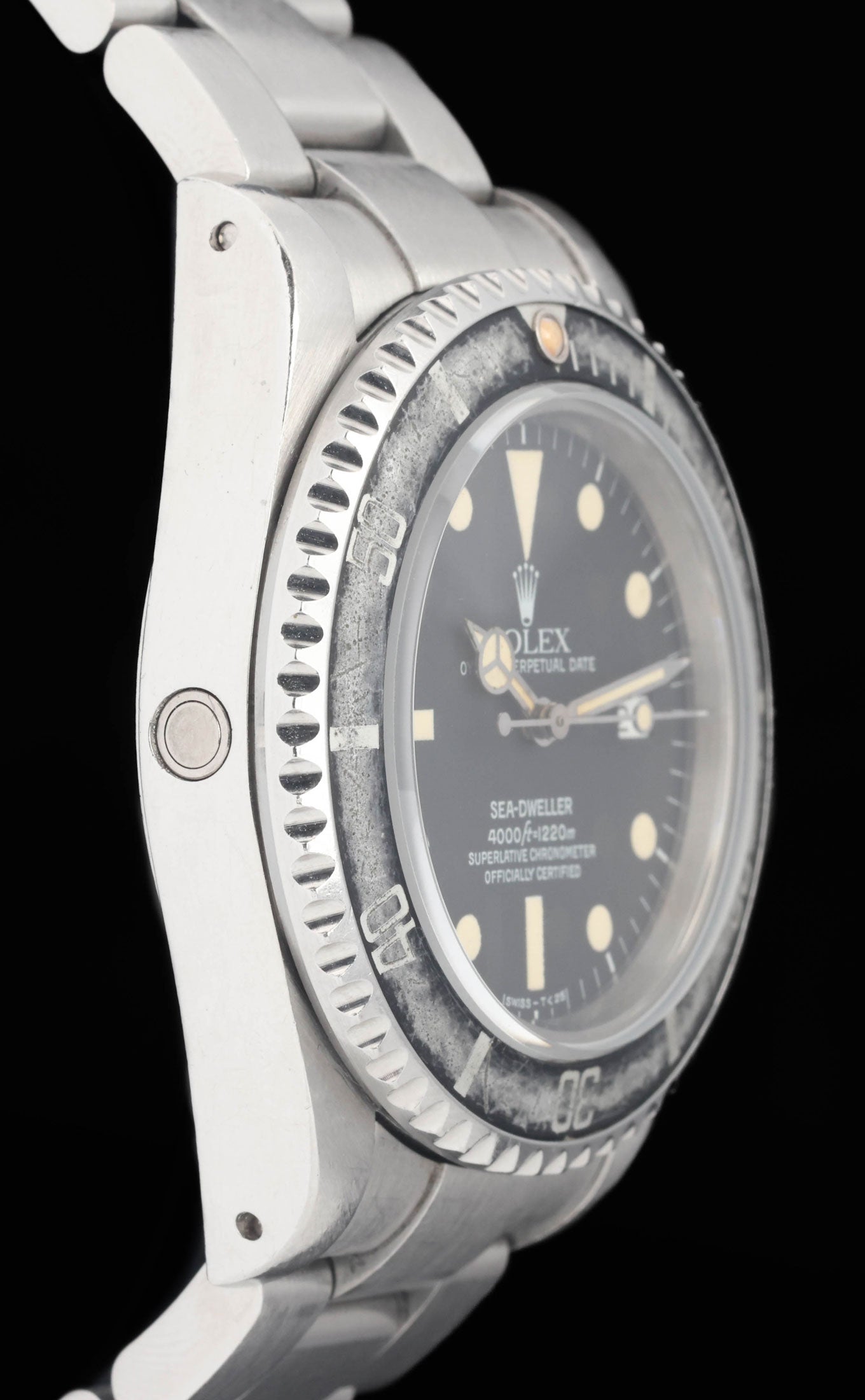 Preowned vintage Rolex Seadweller 16660 MK2 'Matte' 40MM 1984 | Crown Vintage Watches