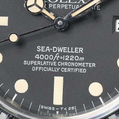 Preowned vintage Rolex Seadweller 16660 MK2 'Matte' 40MM 1984 | Crown Vintage Watches