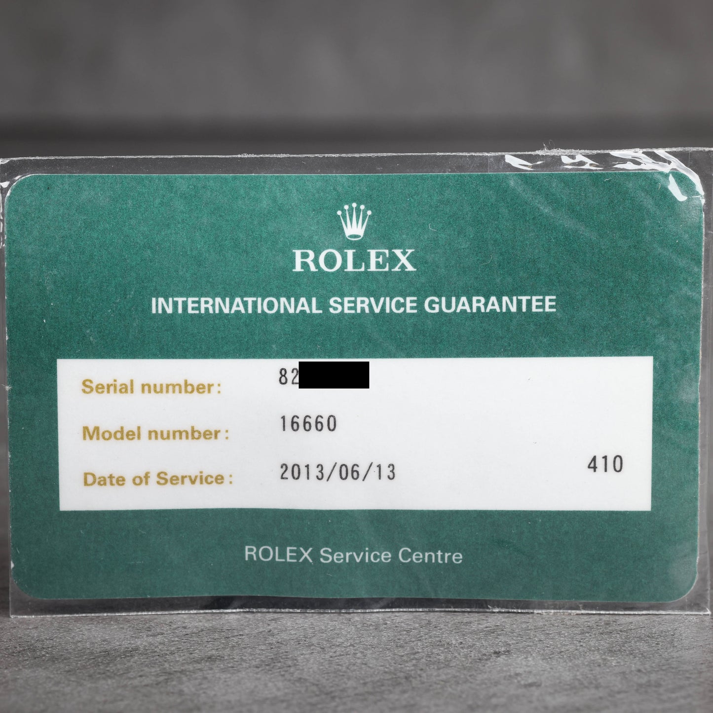 Preowned vintage Rolex Seadweller 16660 'Tropical' 40MM 1984 | Crown Vintage Watches