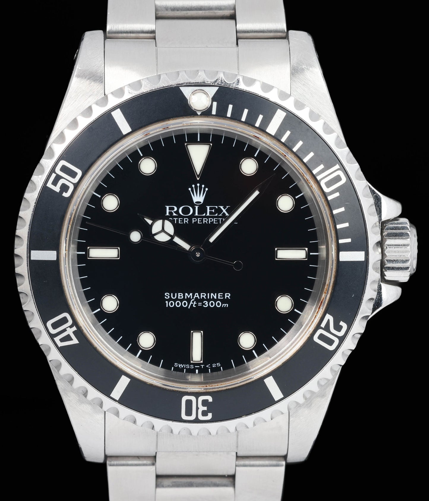 Preowned vintage Rolex Submariner 14060 40mm 1997 Box, Booklets & RSC | Crown Vintage Watches