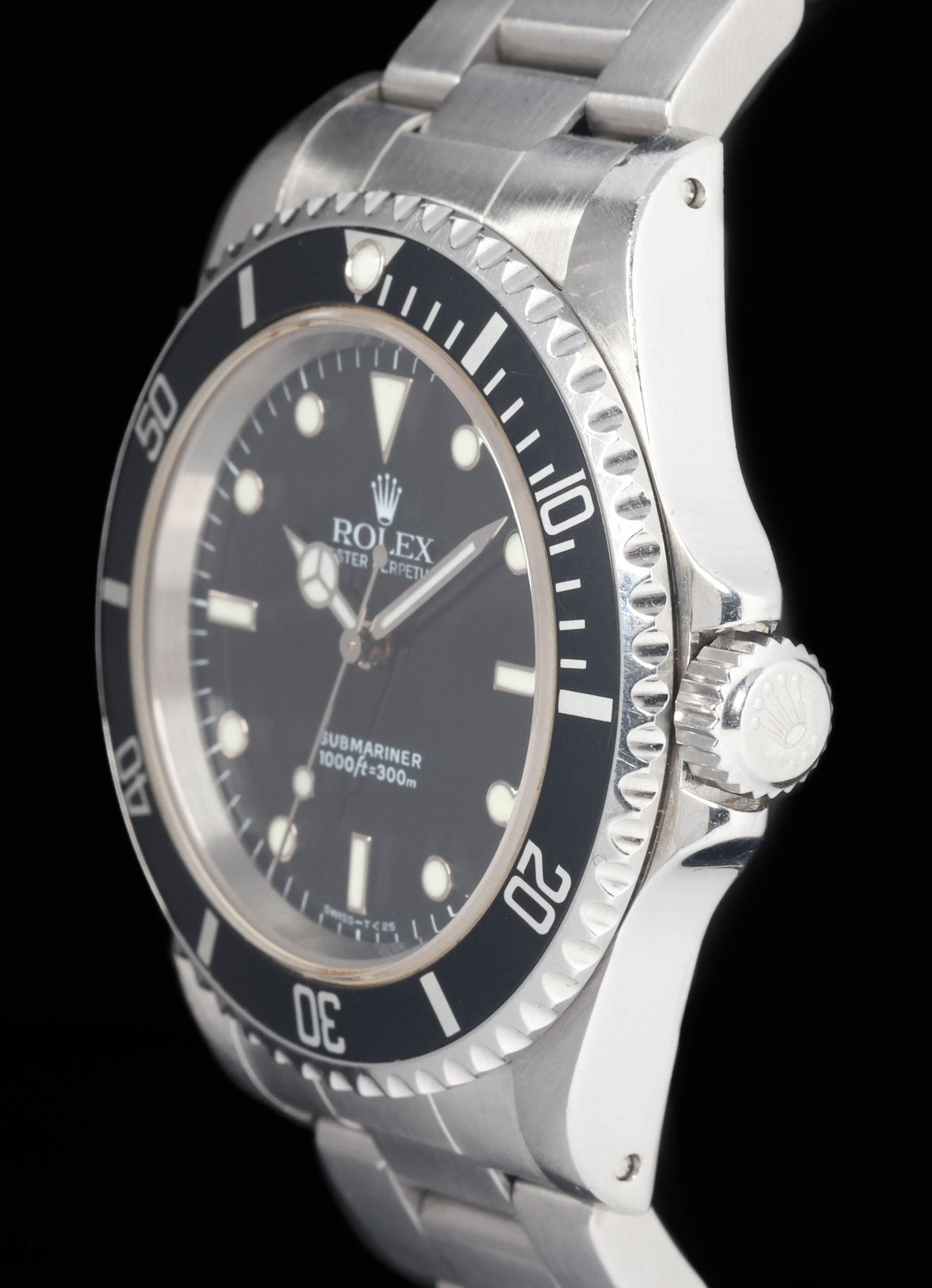 Preowned vintage Rolex Submariner 14060 40mm 1997 Box, Booklets & RSC | Crown Vintage Watches