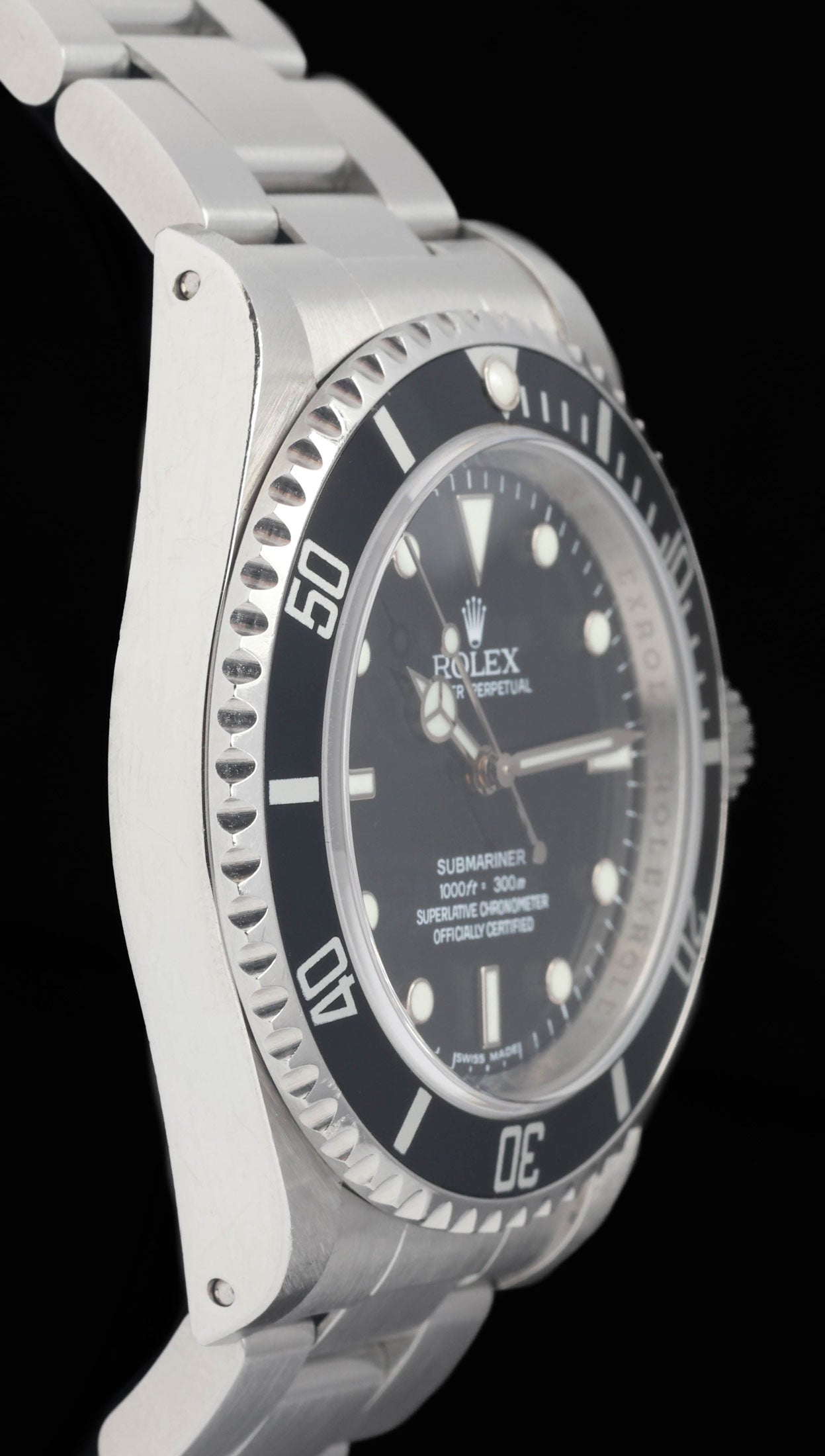 Preowned vintage Rolex Submariner 14060M 40MM 2007 | Crown Vintage Watches