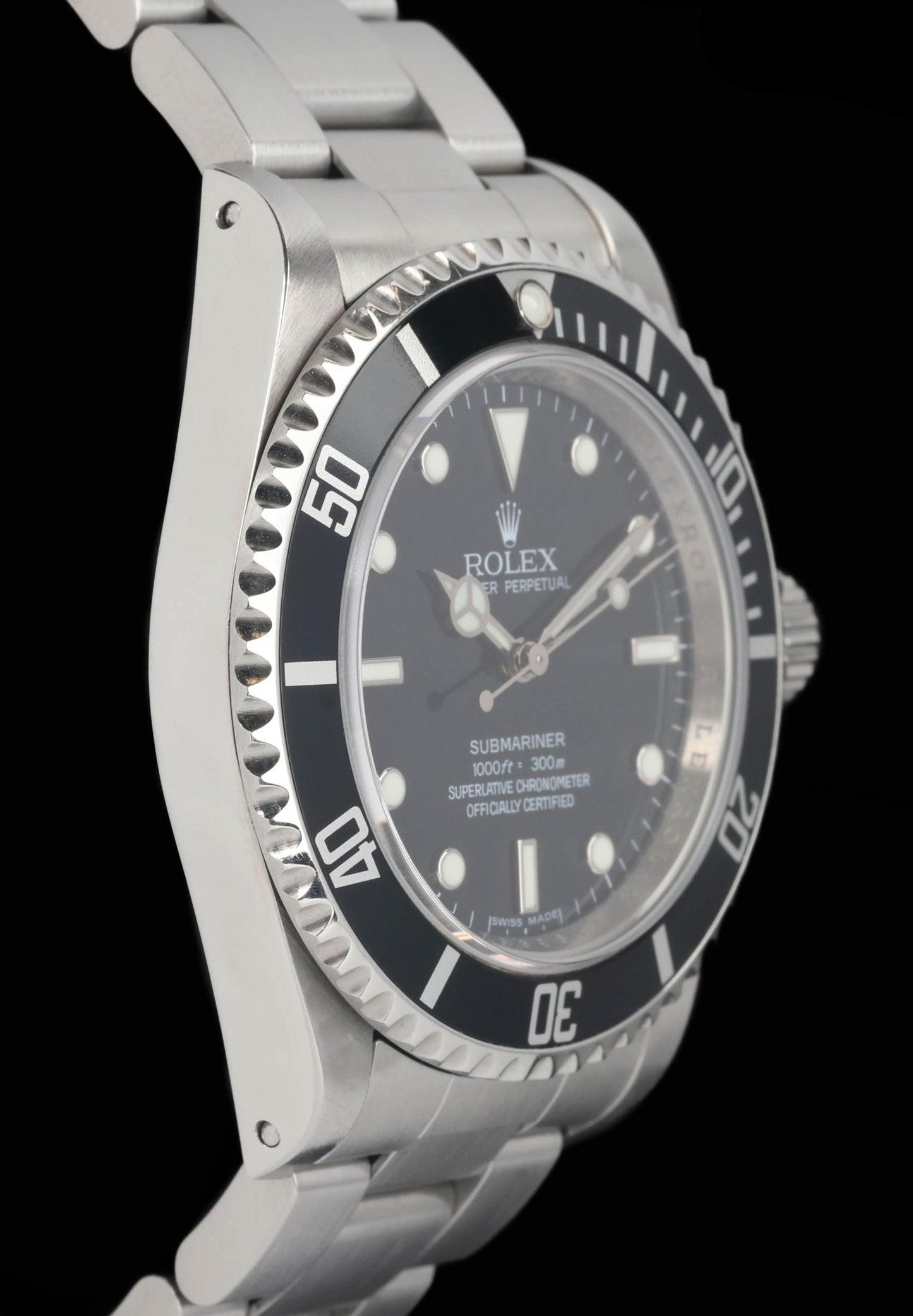 Preowned vintage Rolex Submariner 14060M 40MM 2009 | Box & Papers | Crown Vintage Watches