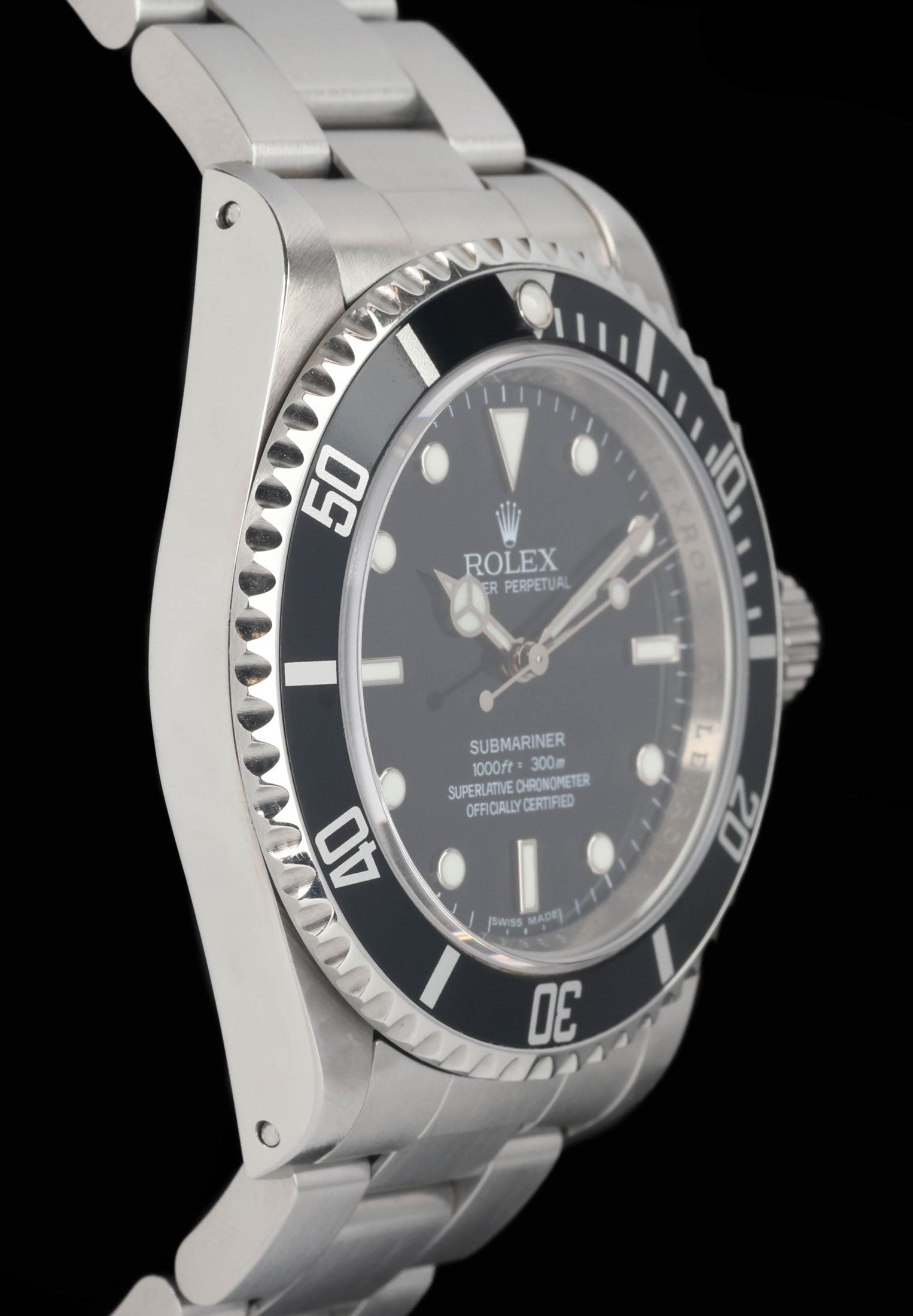 Preowned vintage Rolex Submariner 14060M 40MM 2009 | Box & Papers | Crown Vintage Watches