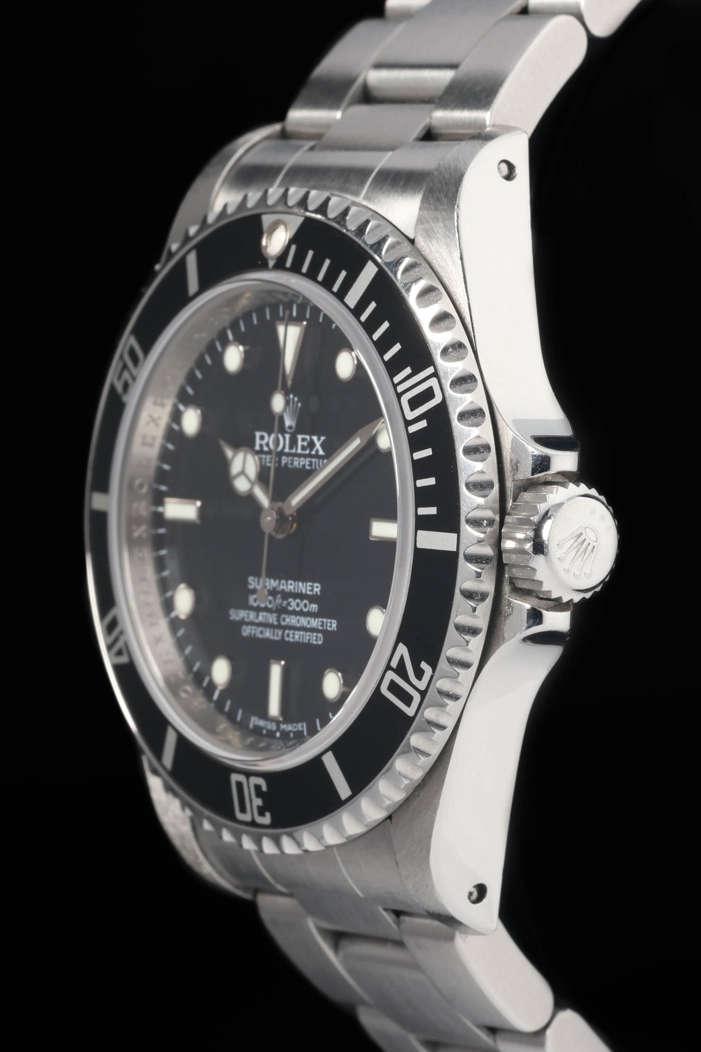 Preowned vintage Rolex Submariner 14060M 40mm 2008 | Crown Vintage Watches