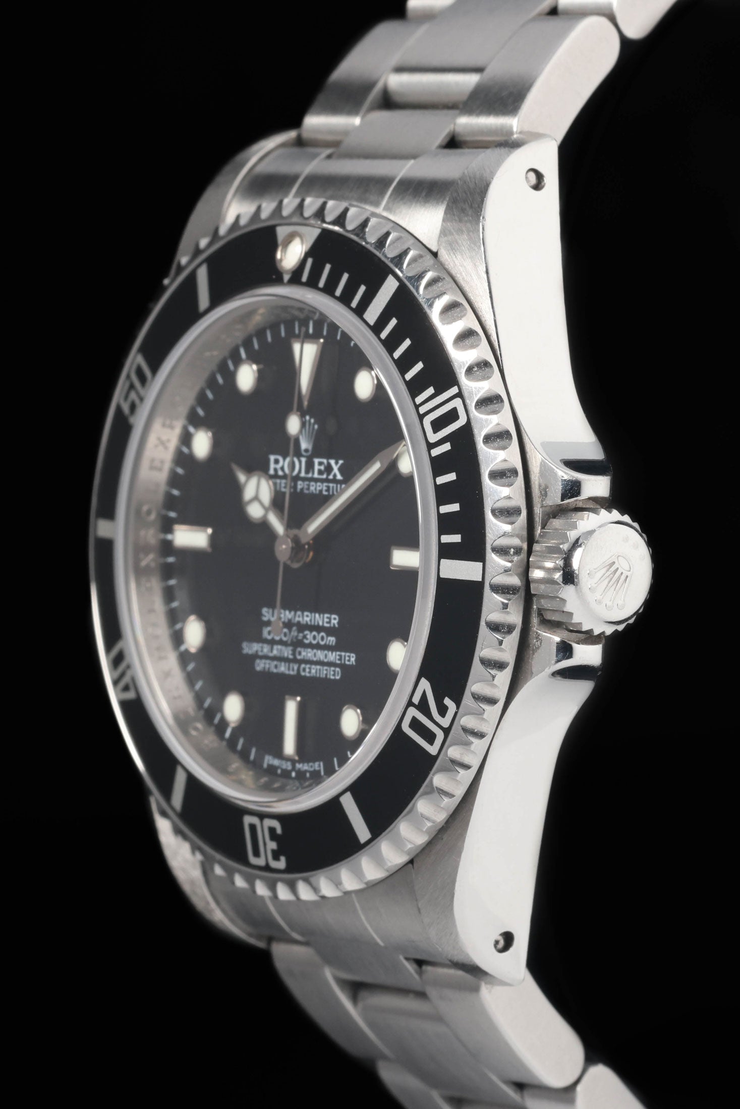 Preowned vintage Rolex Submariner 14060M 40mm 2008 | Crown Vintage Watches