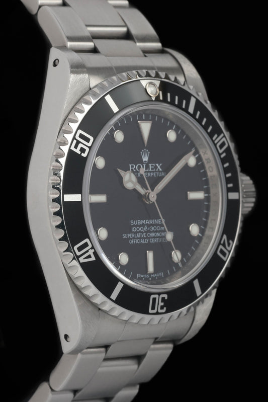 Preowned vintage Rolex Submariner 14060M 40mm 2008 | Crown Vintage Watches