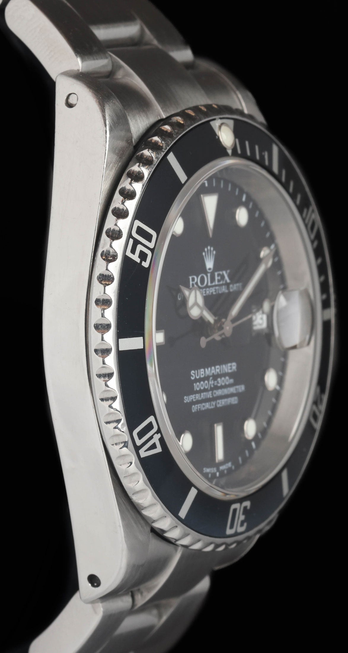 Pre-owned vintage Rolex Submariner 16610 40mm 2000 | Crown Vintage Watches
