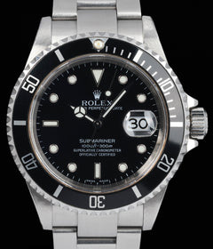 Rolex Submariner 16610 40mm 2004 Full Set