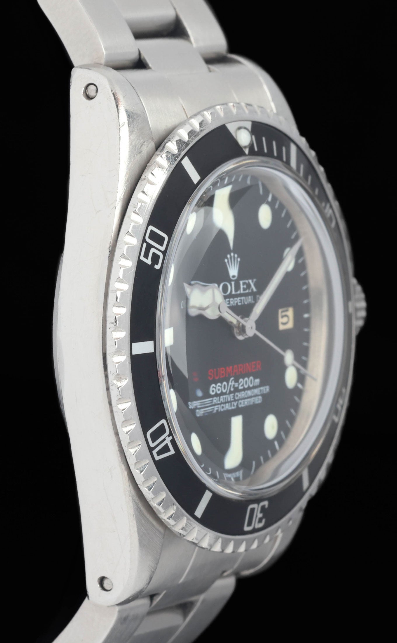 Preowned vintage Rolex Submariner 1680 'Red' Mark 8 1969 | Crown Vintage Watches