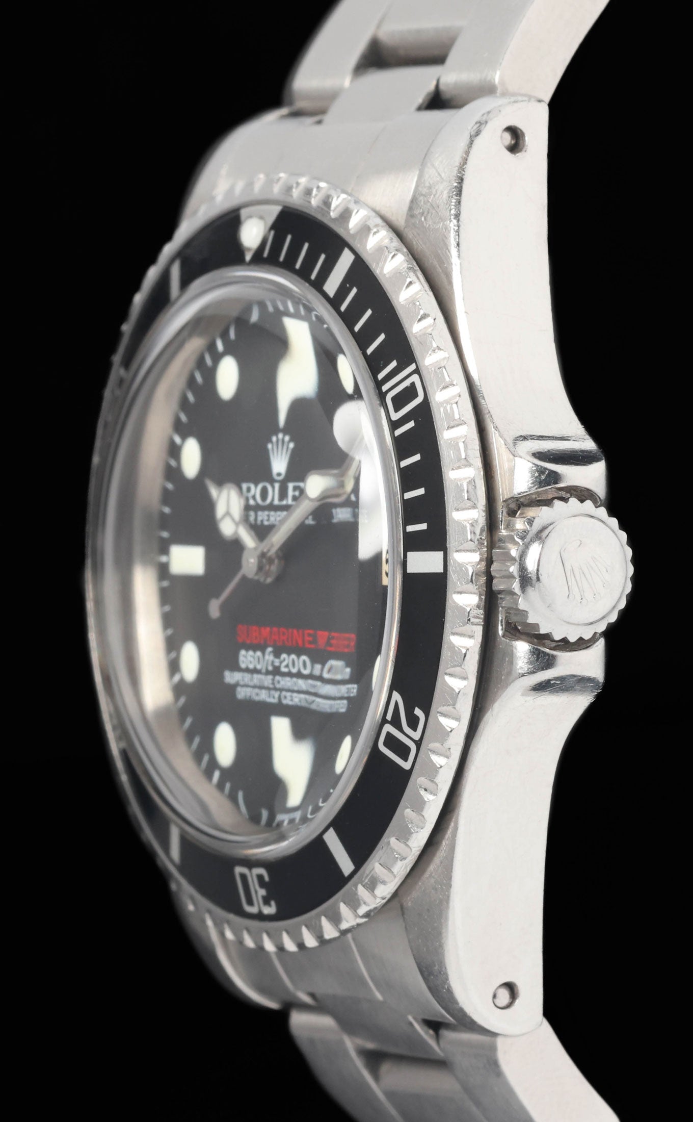 Preowned vintage Rolex Submariner 1680 'Red' Mark 8 1969 | Crown Vintage Watches