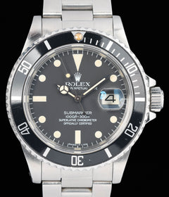 Rolex Submariner 16800 'Pallettoni' 40MM 1984