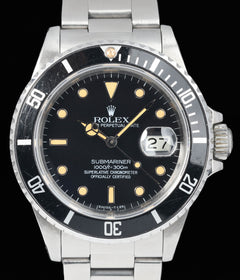 Rolex Submariner 16800 'Pumpkin Dial' 40mm 1985