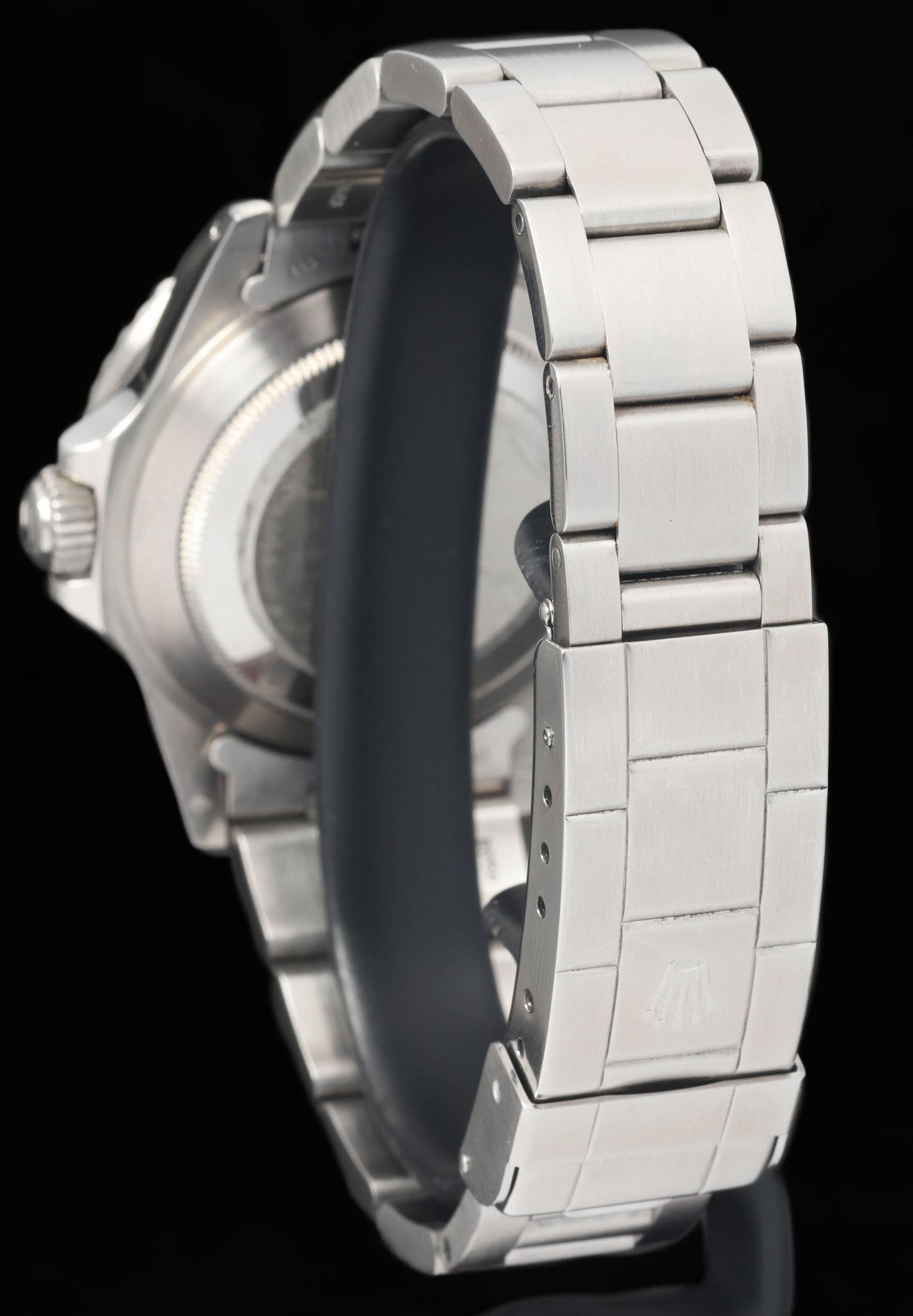 Preowned vintage Rolex Submariner 16800 'Pumpkin Dial' 40mm 1984 | Crown Vintage Watches