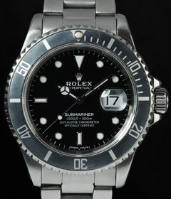 Rolex Submariner 40mm 16610 1996 Box & Papers