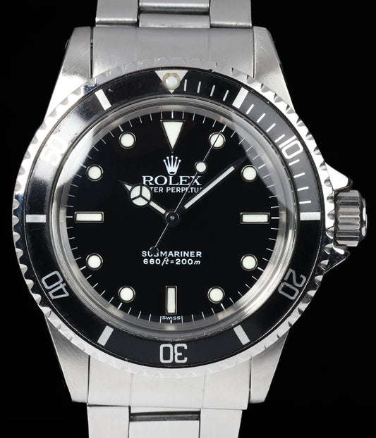 Pre-owned vintage Rolex Submariner 5513 40mm 1973 | Crown Vintage Watches