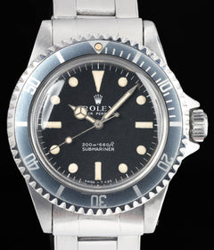Rolex Submariner 5513 'Meters First Dial' 40mm 1963