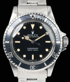 Rolex Submariner 5513 'WGS Dial' 40mm 1963
