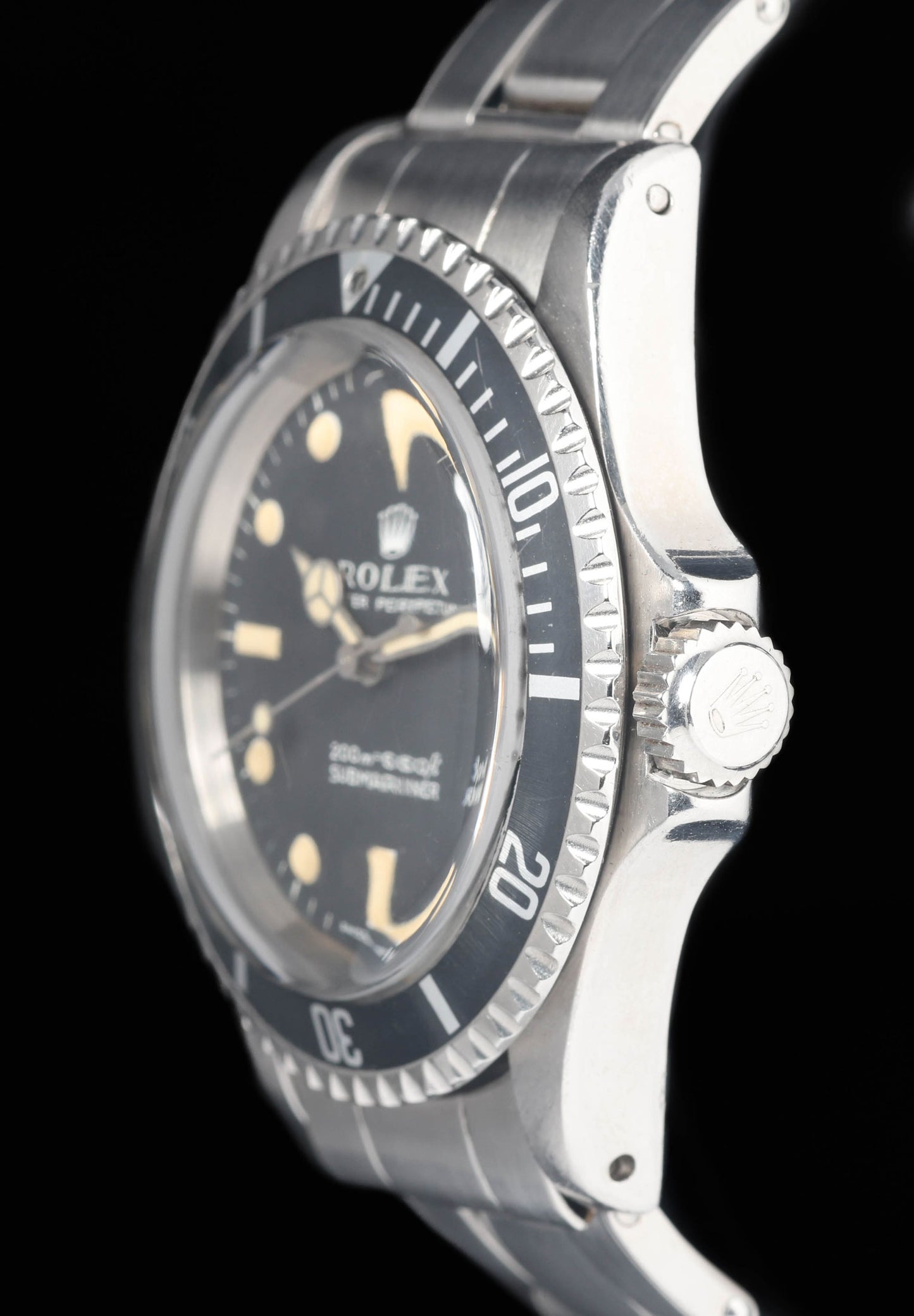 Preowned vintage Rolex Submariner 5513 'Zinc Sulfide' 40mm 1967 | Crown Vintage Watches
