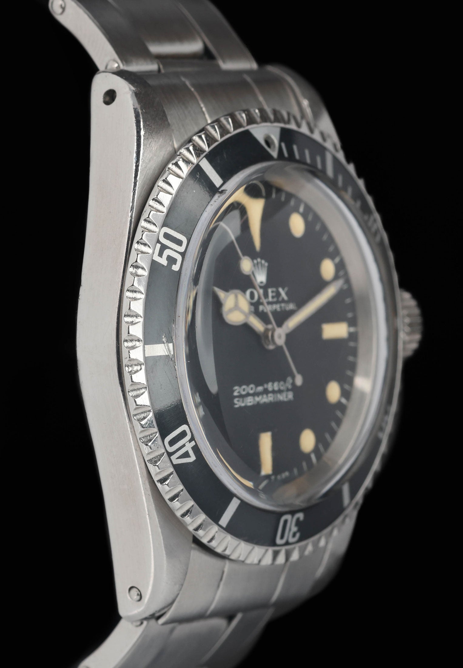 Preowned vintage Rolex Submariner 5513 'Zinc Sulfide' 40mm 1967 | Crown Vintage Watches