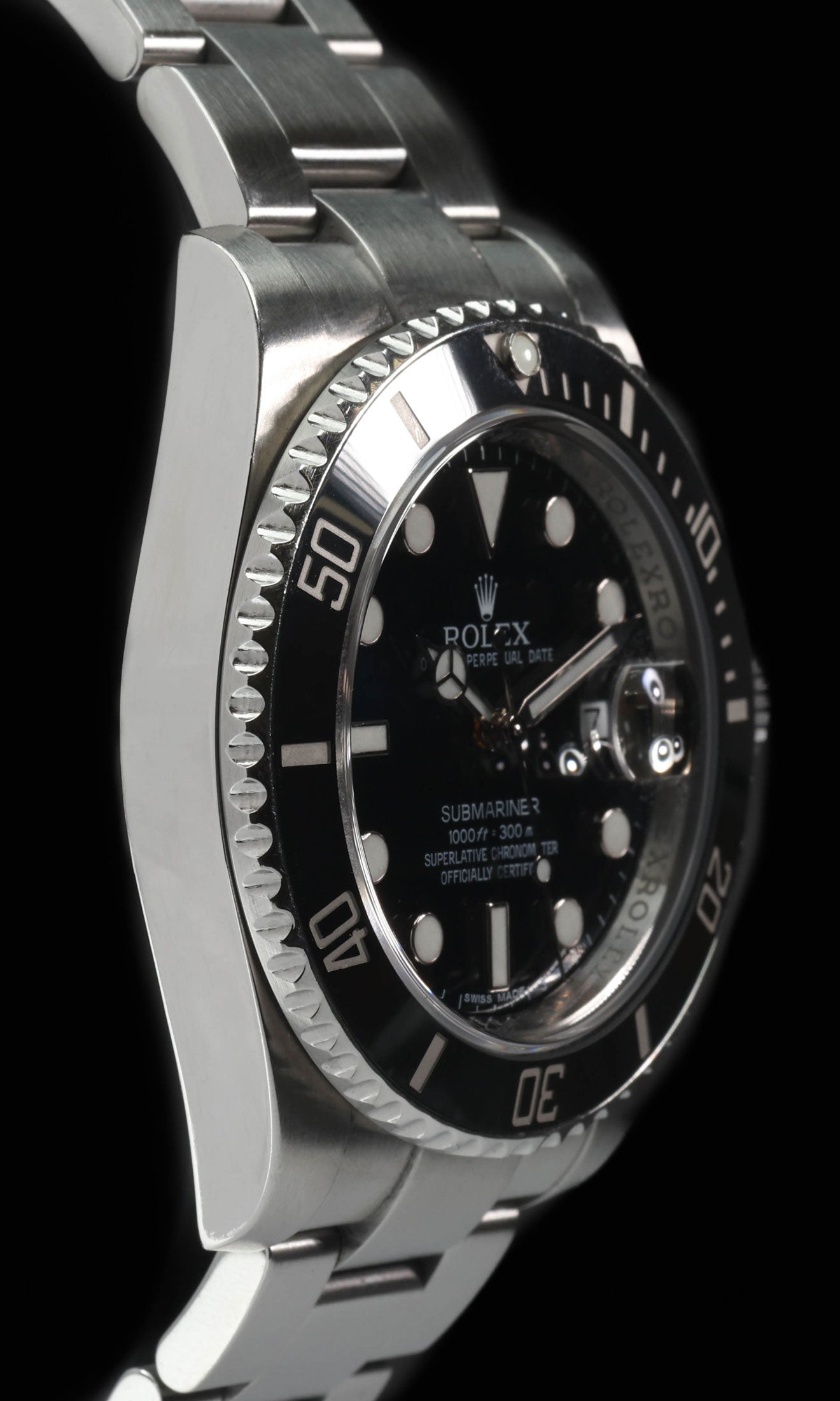 Pre-owned vintage Rolex Submariner Date 116610LN 40MM 2010 Box & Papers | Crown Vintage Watches