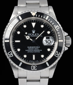 Rolex Submariner Date 16610 40mm 1996