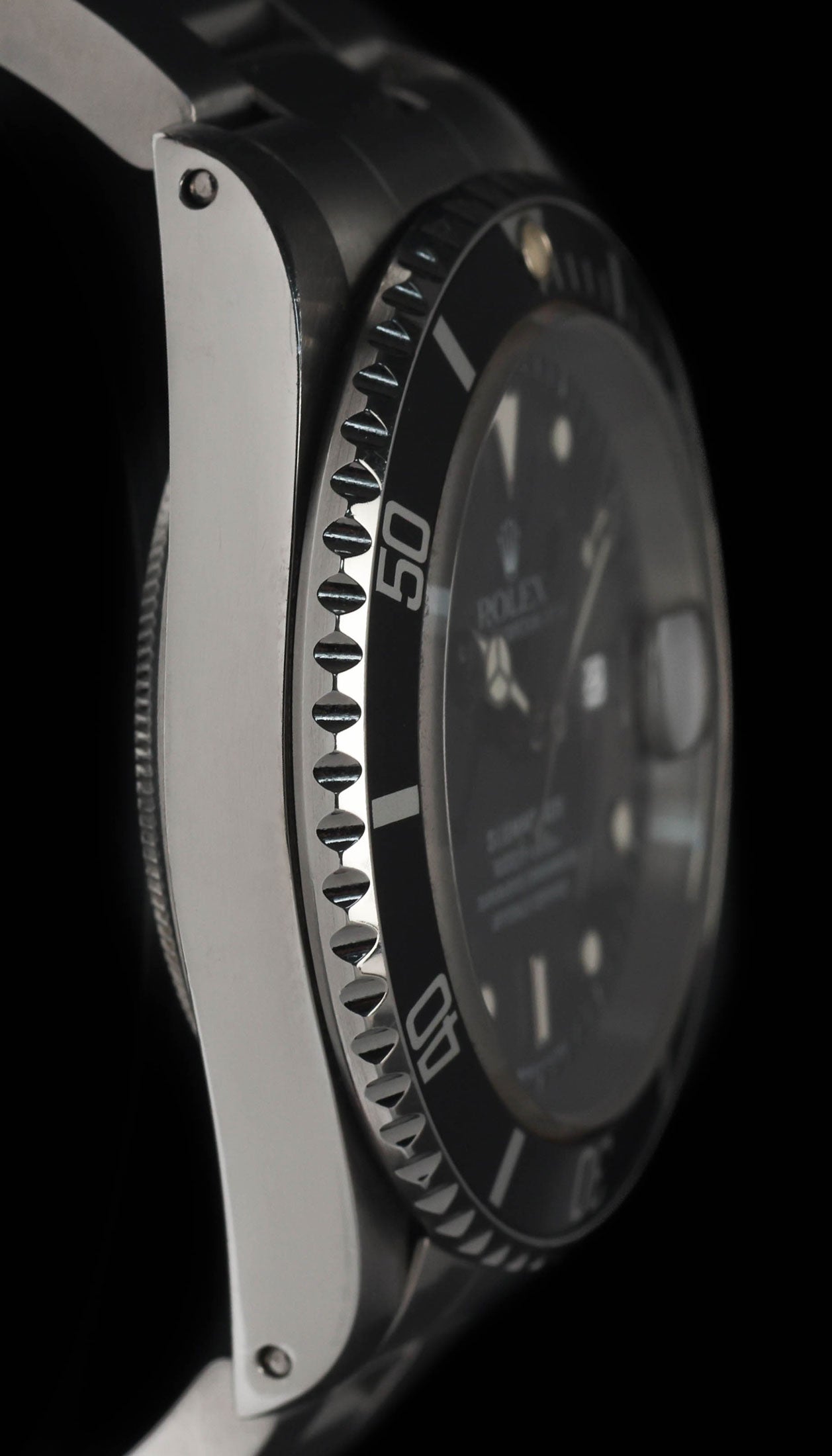 Pre-owned vintage Rolex Submariner Date 16610 40mm 1996 | Crown Vintage Watches