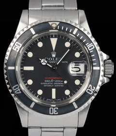 Rolex Submariner Date 1680 MK 4 'Red' 40mm 1971