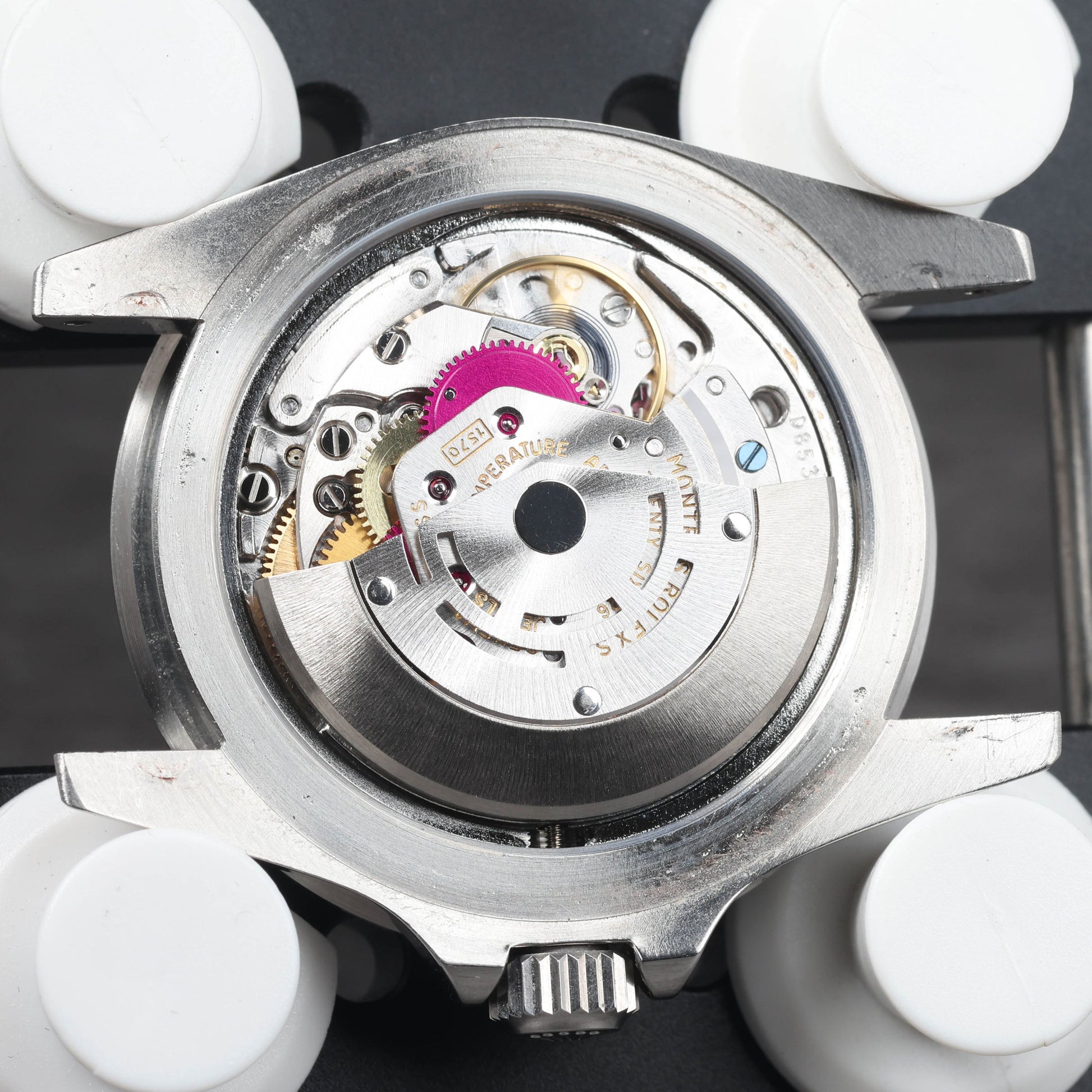 Preowned vintage Rolex Submariner Date 1680 MK4 'Red' 40mm 1971 | Crown Vintage Watches