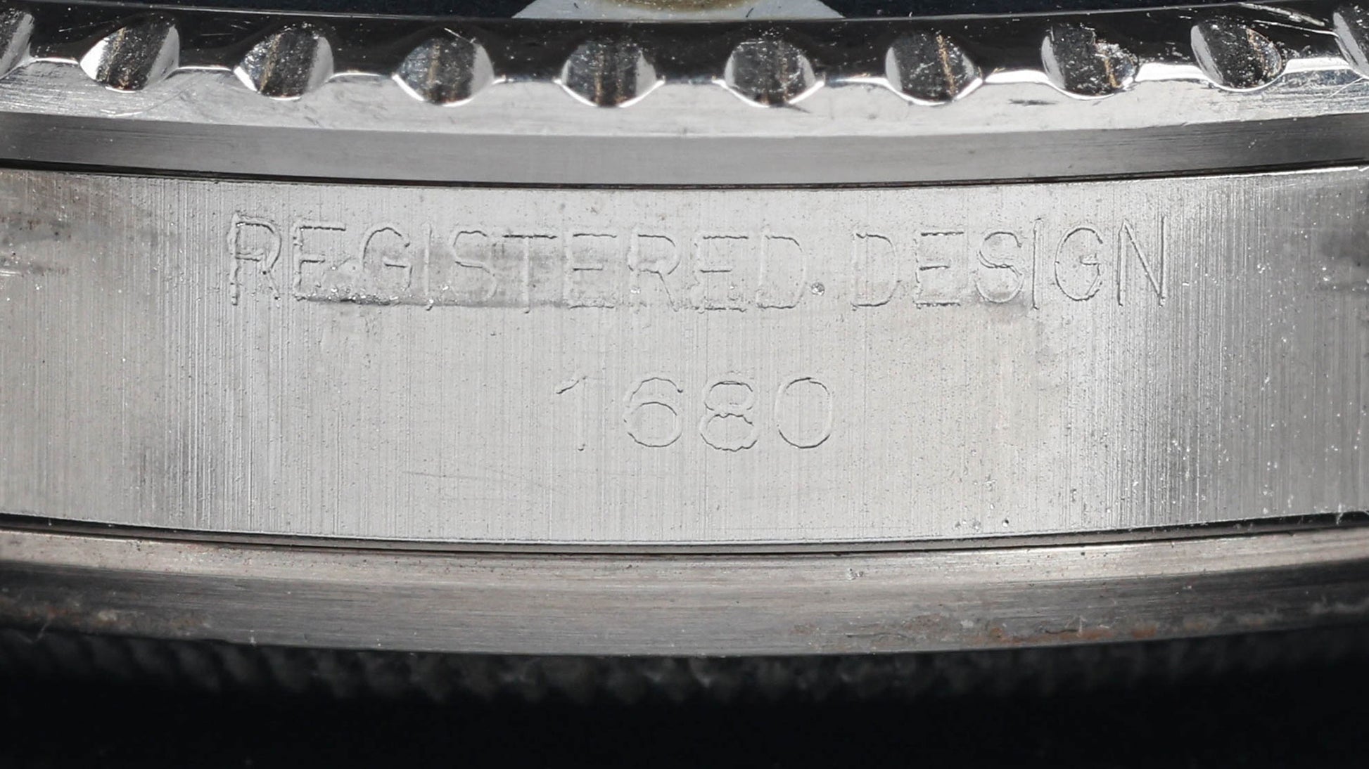 Preowned vintage Rolex Submariner Date 1680 MK4 'Red' 40mm 1971 | Crown Vintage Watches