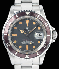 Rolex Submariner Date 1680 MK4 'Red' Pumpkin Patina 40mm 1971
