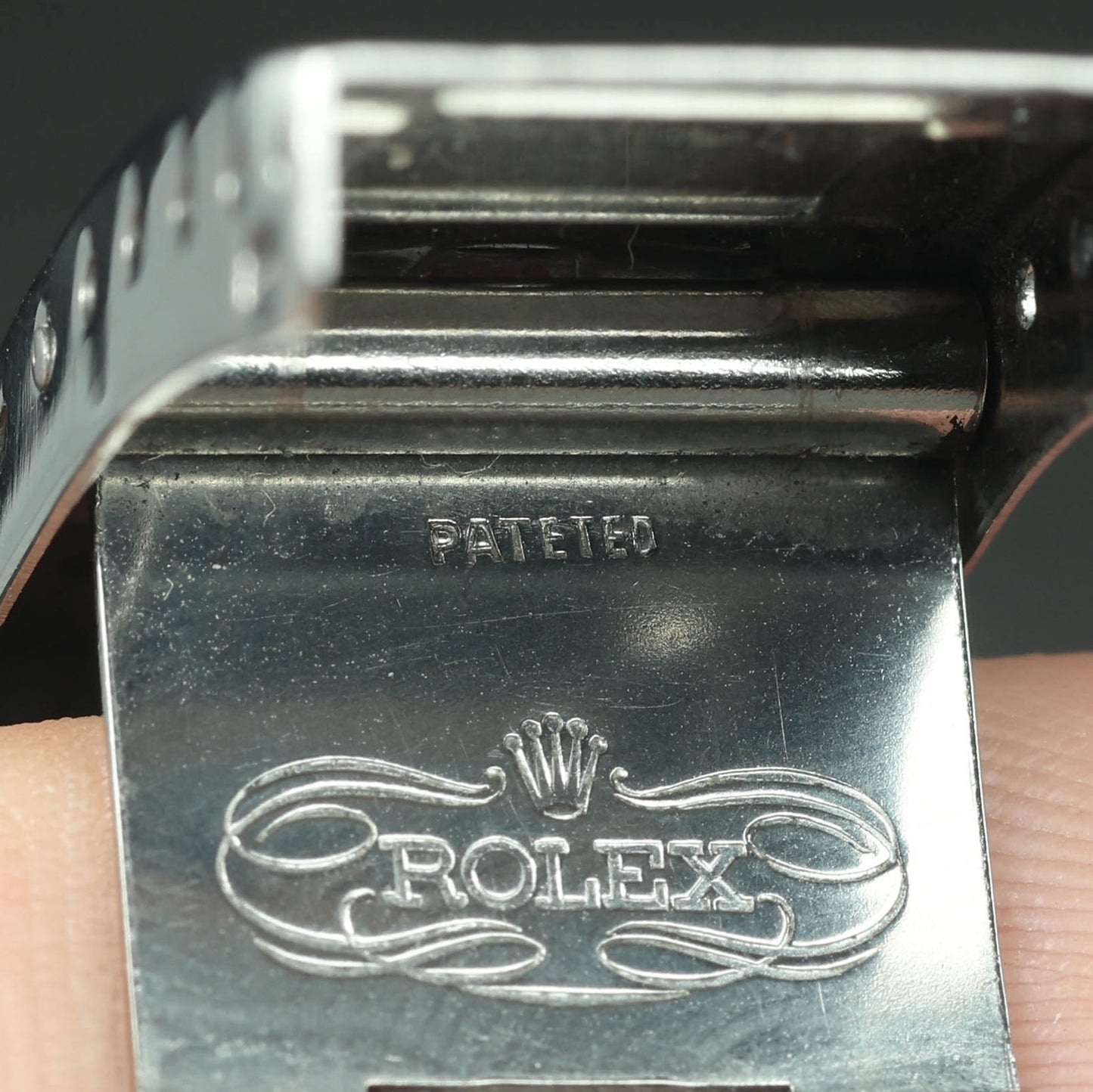 Preowned vintage Rolex Submariner Date 1680 'Red' MK2 Tropical Meters First 40mm 1970  | Crown Vintage Watches