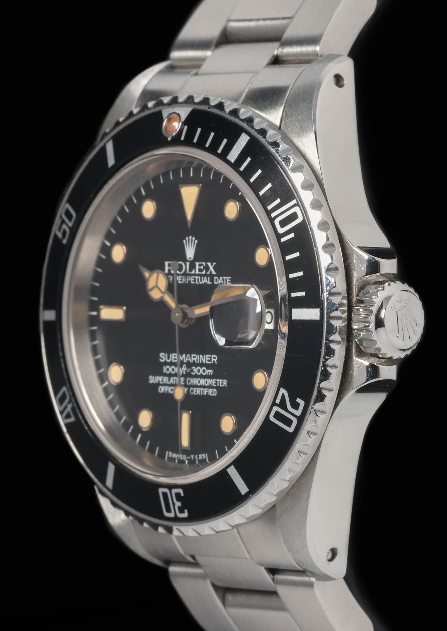 Rolex Submariner 16800 'Pumpkin Dial' 40mm 1984 | Crown Vintage Watches