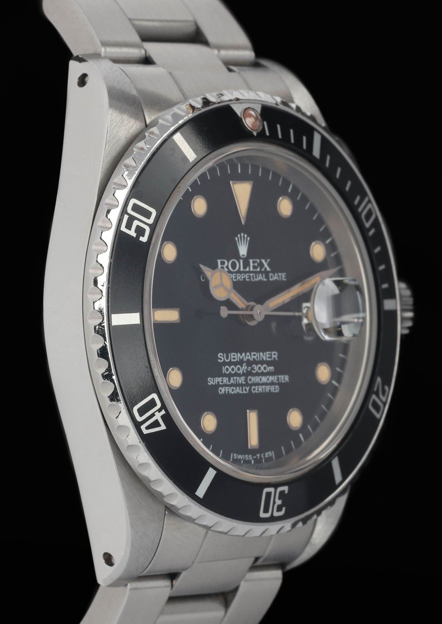 Rolex Submariner 16800 'Pumpkin Dial' 40mm 1984 | Crown Vintage Watches
